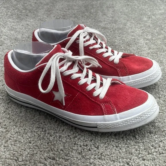 Converse | Shoes | Converse Chuck Taylor All Star Red Suede